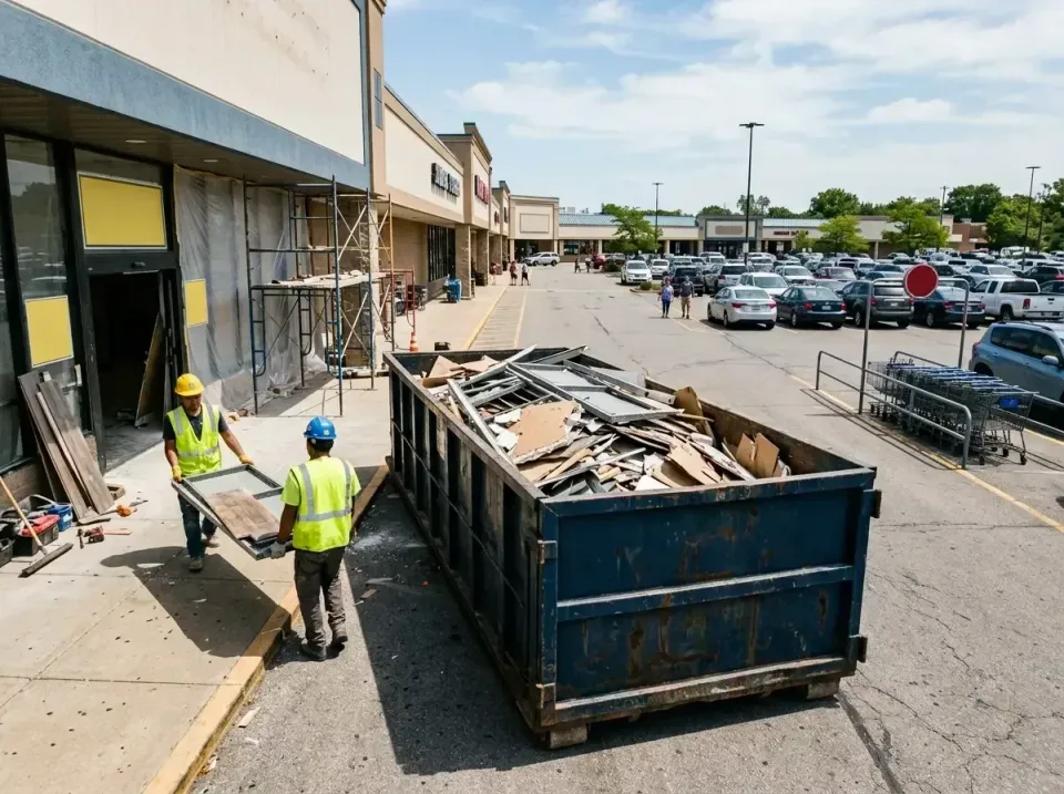 retail-store-renovation-debris-003 — frequently asked questions, Roll-off Dumpster Rentals in Tysons, VA
